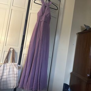 Worn once lilac Azazie gown